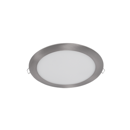 LED PANEL ROTUND 21W 2700K-3000K SATIN NICHEL Ф235MM